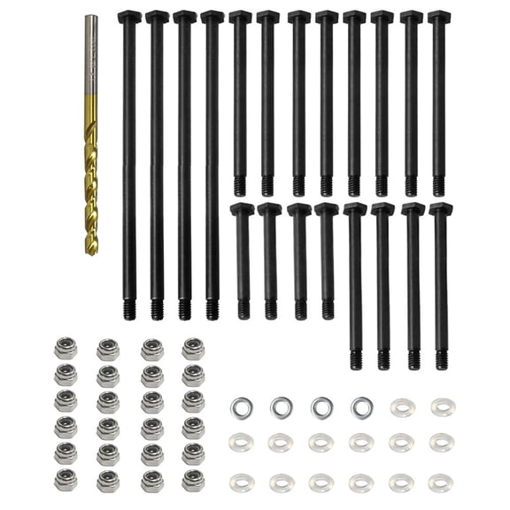 Durable 45# Steel Suspension Pins Set Easy Repair Installation, for TRAXXAS Monster Trucks APPLAYERR Spare Part