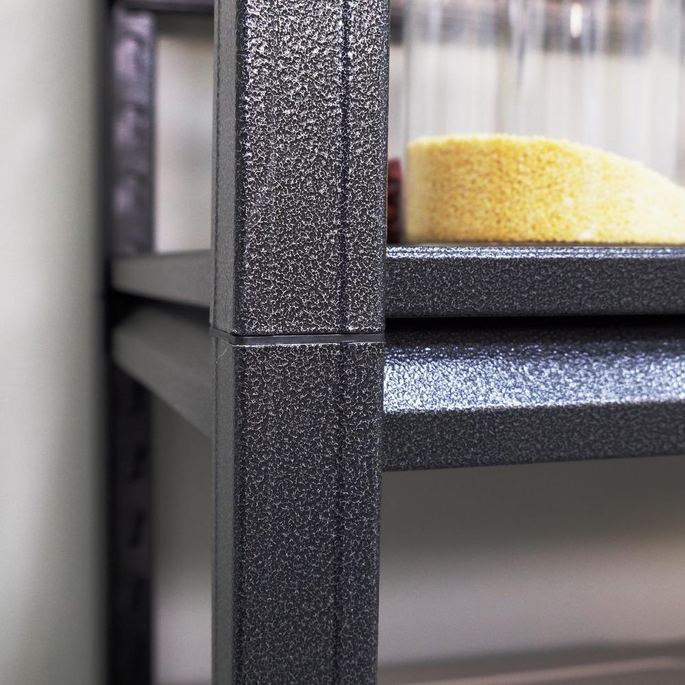 Durable 5 Tier Metal Shelving Unit 45.46 Strengthen Your Storage