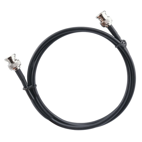 Durable 50 Ohm BNC Male to BNC Male Coaxial Cable for Reliable CCTV Connections