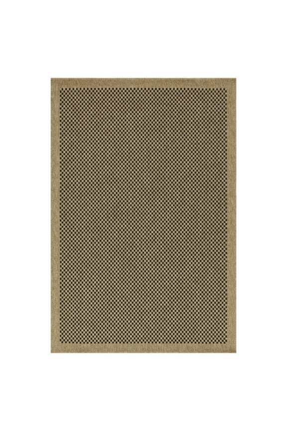 Durable 5x7 Polypropylene Area Rugs Modern Indoor Outdoor Home Style