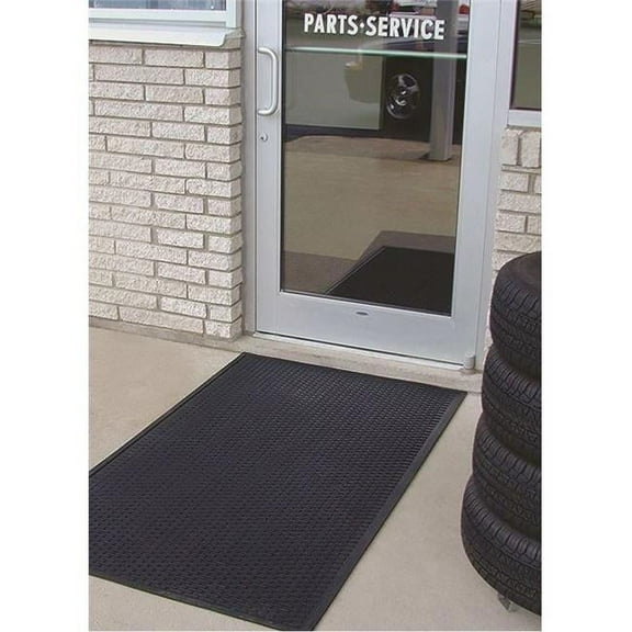 Durable 697S35BK 36 x 60 in. Scraper Entrance Mat, Black