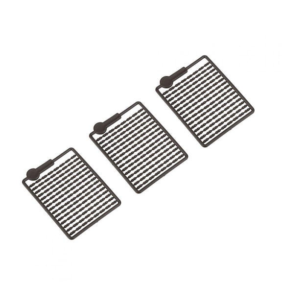 Durable ABS Boilie Stoppers Frame 10-Piece Professional Hair Rig Bait Stops Carp Fishing Tackle Accessories and Essential Gear for Anglers (2.13 x 1.57 inches / 5.4 x 4 cm)
