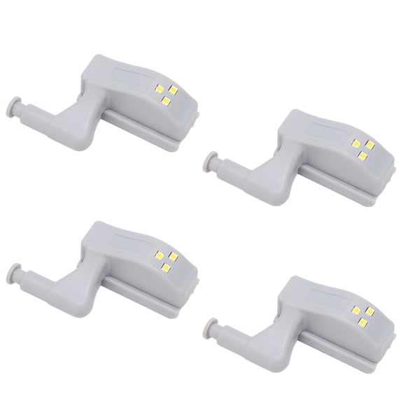 Durable ABS Cabinet Lights, 3 Bright LEDs, Ideal for Closets  Cupboards, Easy Installation