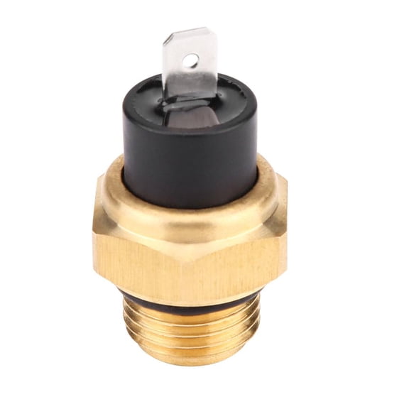 Durable ABS Plastic Temperature Thermo Sensor Switch, Automotive Radiator Engine Cooling Electric Cooling Fan Liquid Temperature Measurement Universal Fit