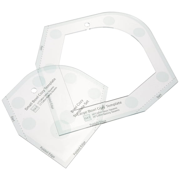 Durable Acrylic Bowl Wrap Quilting Template Bowl Cozy Pattern for Easy Sewing