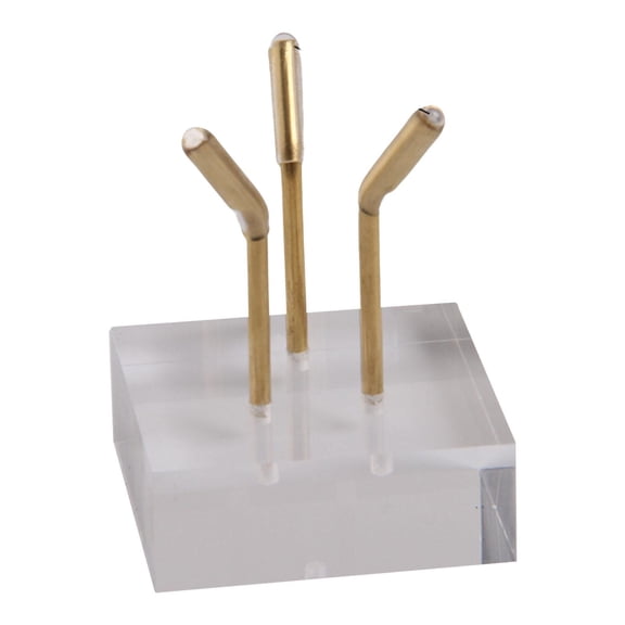 Durable Acrylic Display Holder Rack Support Collectibles Crystal Display Easel Stand for Agate Jewelry Shop Ores , S S