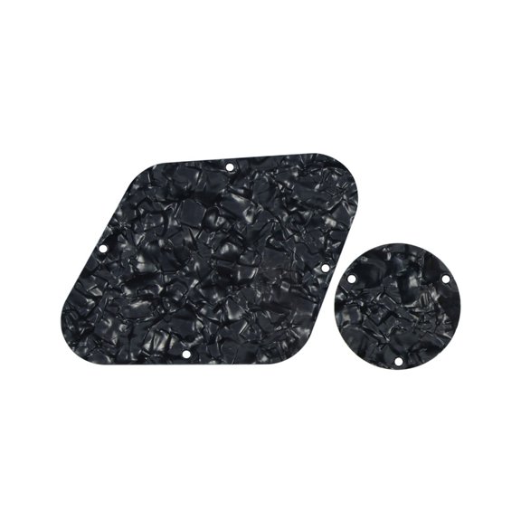 Durable Acrylic Electric Guitar Backplate Scratch Resistant Guard With Quickly Installation For Musicians And Performers