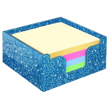Durable Acrylic Note Organizers Maintains Desk Order Desktop Sticky Note Holder