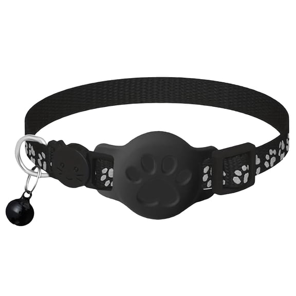 Durable Adjustable Pet Collar with Electronic Locator (iOS) Adorable Matching Pendant Design Compatible Tracking Solution Smart Collar Waterproof & Easy to Clean for Dogs Cats