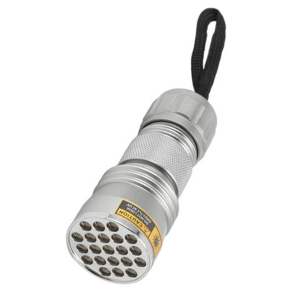 Durable Aluminum Alloy <span Style="background:red"></span> Flashlight, 395nm Wavelength, Button Control,  Long,Lasting LED Illumination