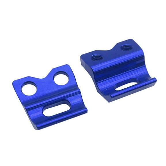 Durable And Stylish CNC Aluminum Front Brake Cable Clamp Line Bracket For CRF 250R / X / RX 65 85 125 - Blue