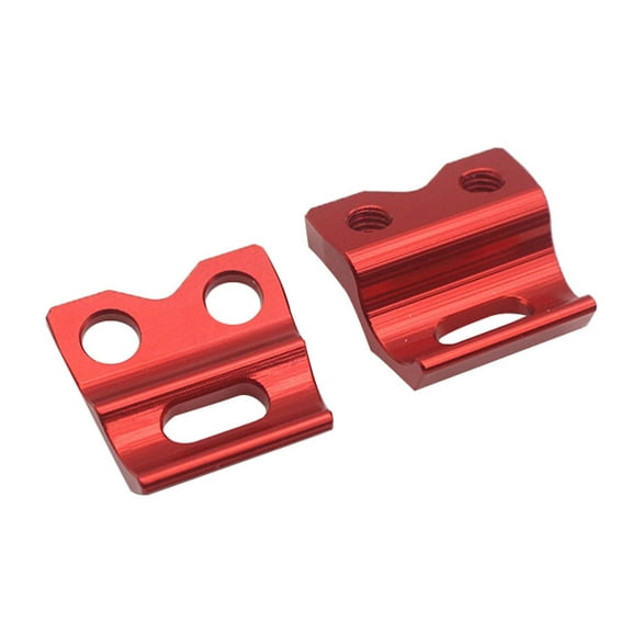 Durable And Stylish CNC Aluminum Front Brake Cable Clamp Line Bracket for CRF 250R / X / RX 65 85 125 , Red