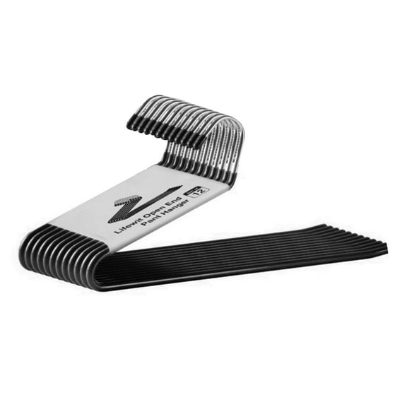 Durable Anti-Rust Space Saving Metal Jeans Hangers 4 Colors to Choose Pants Rack