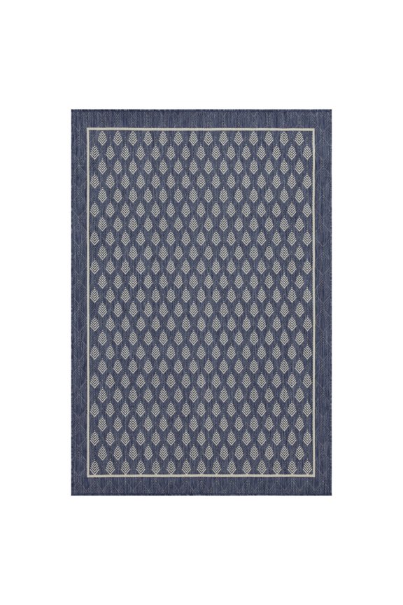 Durable Area Rugs Polypropylene 5'3 x 7'3 Modern Indoor Outdoor Home
