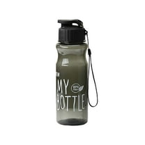 Durable BPA-Free Plastic Sports Water Bottle with Leak-Proof Flip Cap, 500ml, Ideal for Gym, Hiking, and Outdoor Activities
