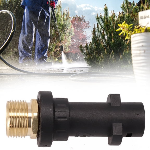 Durable Bayonet Adapter Connect Tools Parts Plastic Pressure Washers A 4.762-061.0 External Thread For Karcher