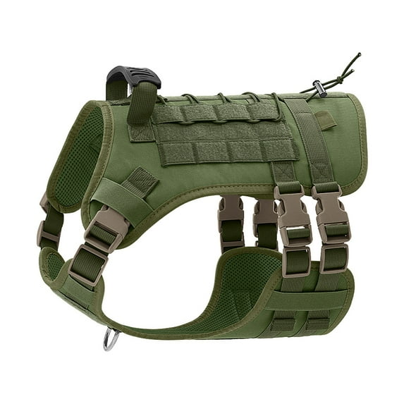 Durable Bite-Resistant Dog Harness with Leash, Adjustable Anti-Rub Chest Vest for Medium to Large Dogs, Comfortable Pet Walking Safety Harness