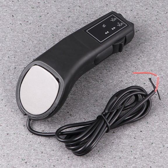 Durable Black Steering Wheel Control Button for Car Navigation and Speaker Use