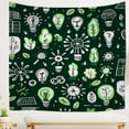 thumbnail image 1 of Durable Boho Decor Indoor Tapestry Electric Cars Leaves Modern Living Room Tapestry 51x59 Inch Washable Bicycles Turbines Water Droplets Tapestries for Home Living Room College, 1 of 5