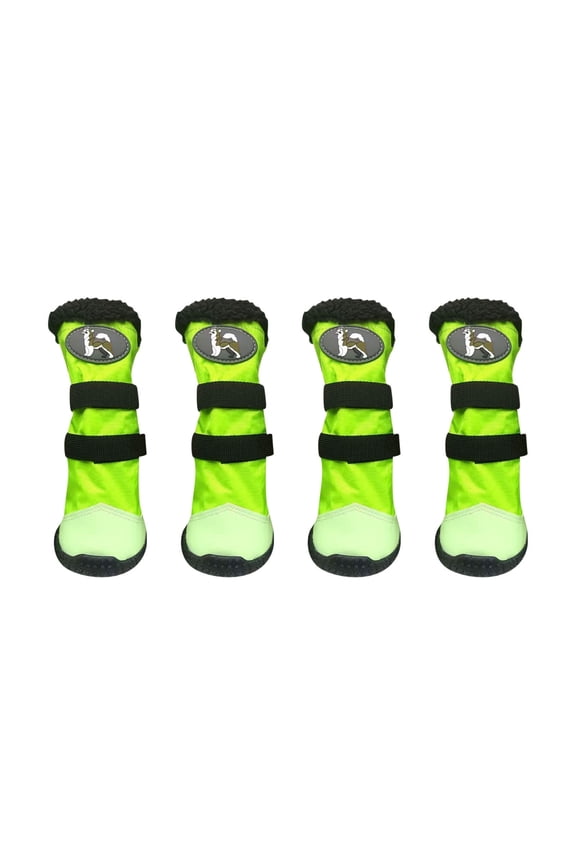 Durable Boots For All Weather Guard Shoes With Sole And Reflective Strips For Outdoor Walking Hiking Running On Various Terrains