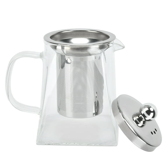 Durable Borosilicate Glass Teapot, Ideal for Fragrant, Green, Black Pu'er Teas