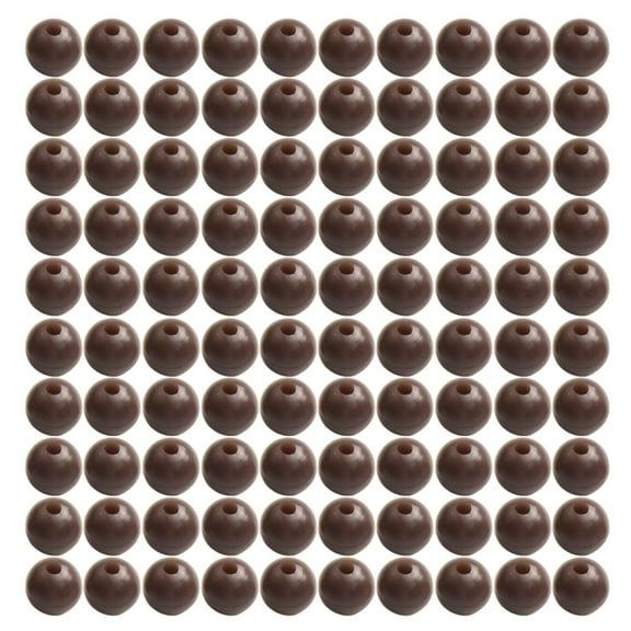 Durable Buffer Beads Carp Fishing Beads Fishing Shock Beads Floating Shock Brown 1