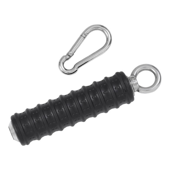 Durable Cable Handles Triceps Strength Cable Machine Attachment with Clip Heavy Duty Pull Down Weight Lifting Pulleys Biceps Fitness