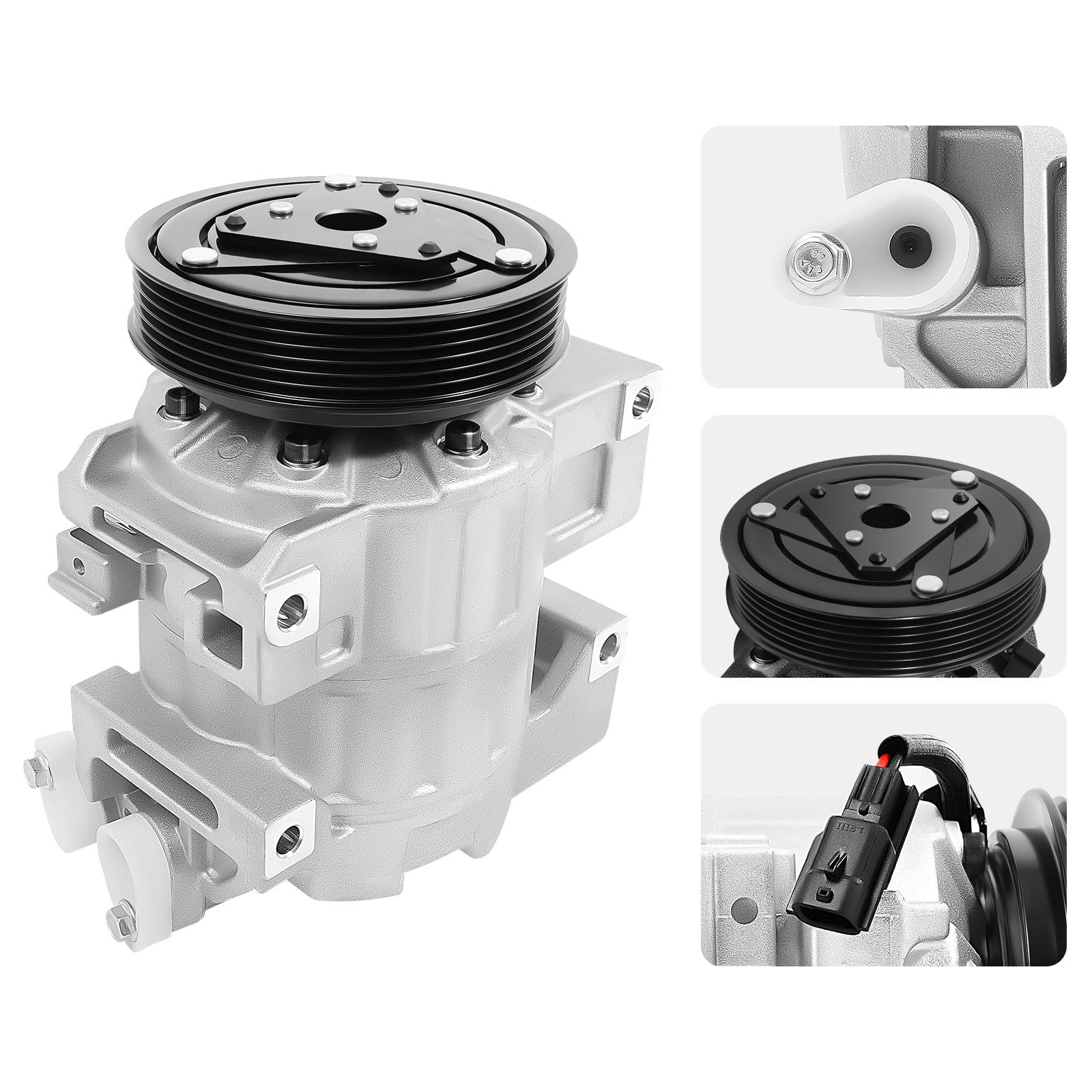 Durable Car AC Compressor for Nissan Altima/Sentra 2007 - 2012, 2.5L 4CYL,,New A/C Compressor Fit,Direct Fit
