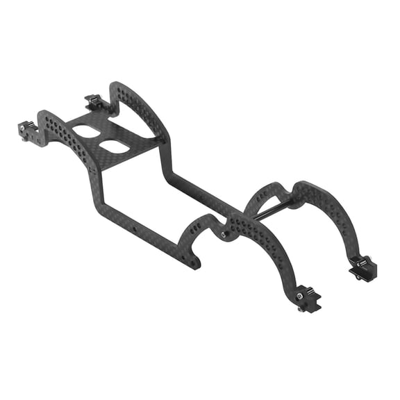 Durable Carbon Fiber LCG Chassis Kit Enhanced Climbing Ability for TRX4M 1/18 RC Cars APPLAYERR Spare Part
