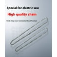 thumbnail image 1 of Durable Carbon Steel 2pcs Mini Chainsaw Chain Replacement - Chains For Cordless Electric Portable Chainsaw - 4 Inches For Pruning Shears And Wood Cutting, 1 of 6