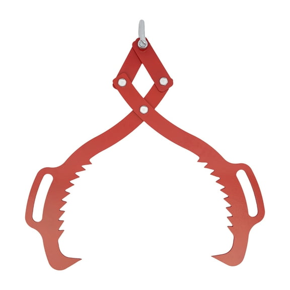 Durable Carbon Steel Pallet Puller Clamp with 2204.6 lbs Capacity, Efficient Log Grabbing, Waterproof, Rustproof, and Wear-Resistant