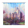 thumbnail image 1 of Durable Castle Window Curtain Bathroom Shower Curtain Door Screen For Toliet, Kitchen, 1 of 7