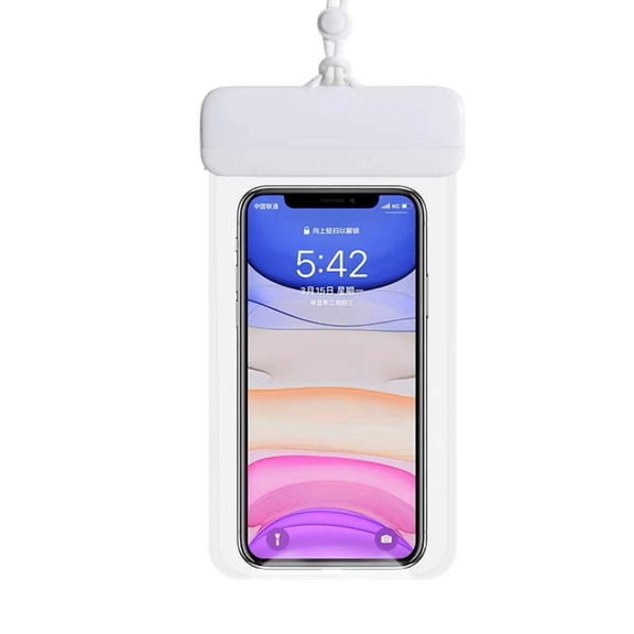 Durable Cellphone for Case Universal IPX8 Waterproof Pouch with Lanyard Dry Bag