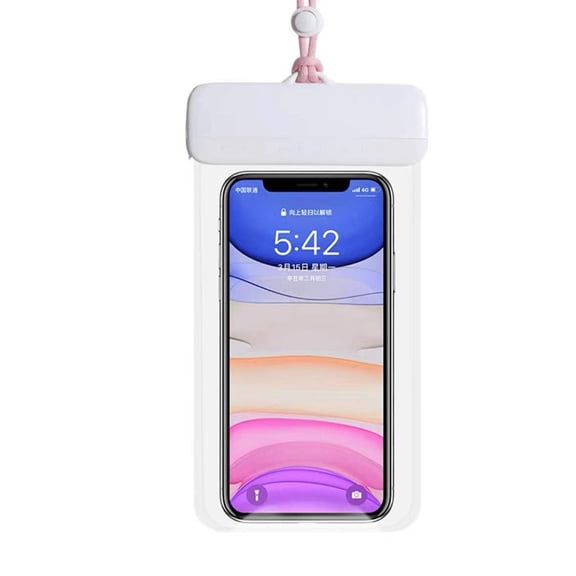 Durable Cellphone for Case Universal IPX8 Waterproof Pouch with Lanyard Dry Bag