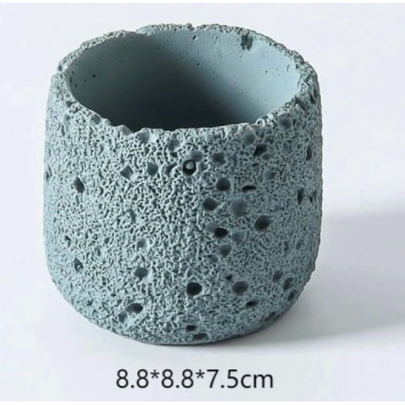 Durable Cement Empty Cup Diffuser - Modern Fireless Design for DIY ...