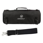 Durable Chef Roll Bag Portable Storage Case with Name Card Holder