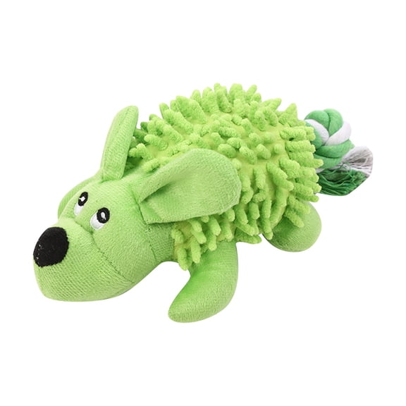 Durable Chew For Aggressive Chewers Interactive Squeaky Mop Cleaning Teeth Cleaning