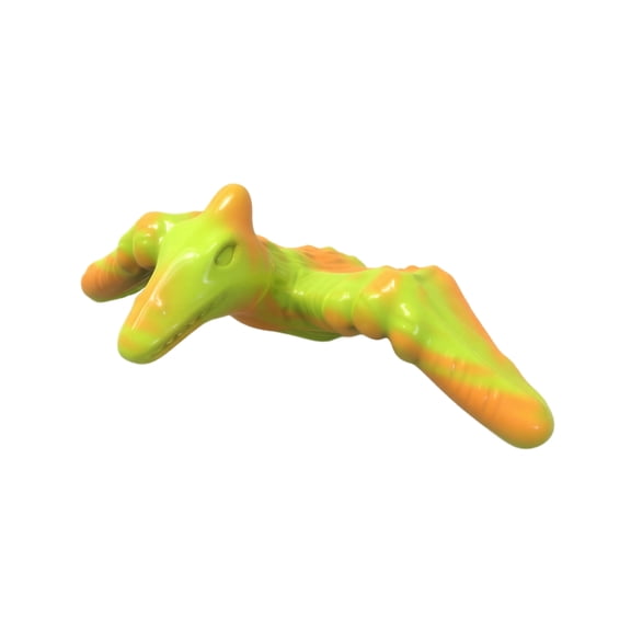 Durable Chew Resistant Alligator Dog Toy Dental Care Teeth Cleaning Boredom Relief for Medium Large Dogs