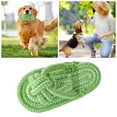 thumbnail image 1 of Durable Chew Teething Rope Slippers For Small Medium Dogs Interactive Pet Toy Puppy Training Play Tug Of War, 1 of 5