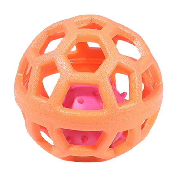 Durable Chew Toy for Dogs and Cats - Colorful Interactive Design with Built-in for Teeth Cleaning and Training for Indoor and Outdoor Play