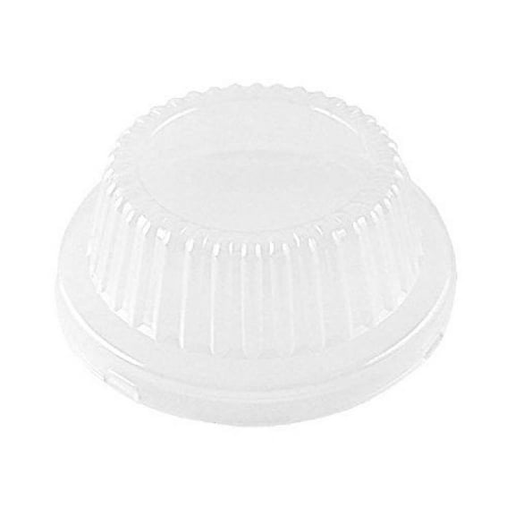 Durable Clear Plastic Dome Lid for 5-3/4" Meat Pot Pie Aluminum Foil Pan 125/PK