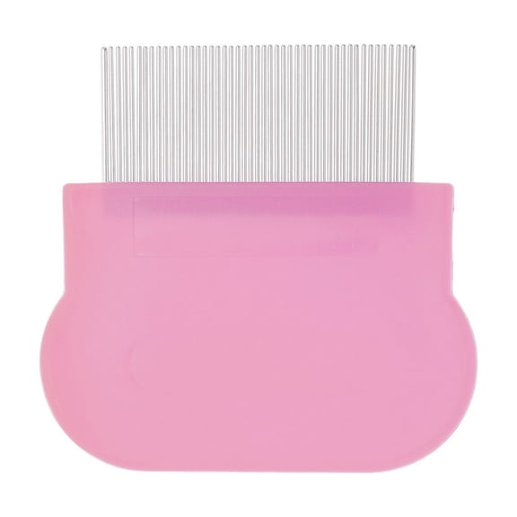 Durable Close Teeth Pet Grooming Brush for Pet 2.24"x2.24" Pink
