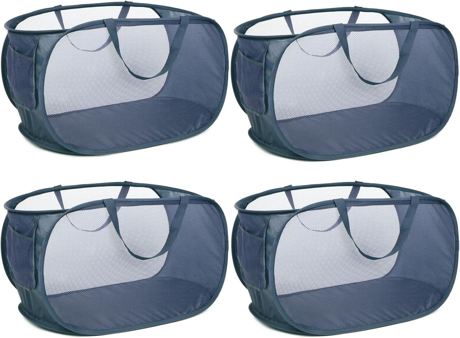 Collapsible Laundry Basket Meshnull