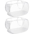 thumbnail image 1 of HEETLY 76L Collapsible Laundry Basket, Pop Up Mesh Laundry Hamper with Handles, Reinforced Steel Ring & Upgraded Durable Material, Foldable Laundry Basket for Dorm Travel Bathroom, 1 of 6