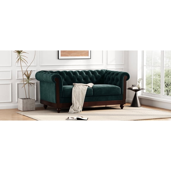 Durable Construction for Daily Use - Gather with Family on This 2 - Person Loveseat