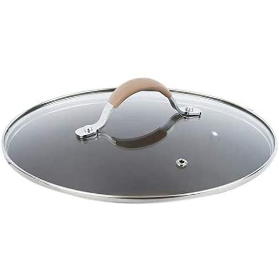 Durable Cooking Pot Lid - See-Through Tempered Glass Lids, Fits 6.3'' -inches Pot and Oven Safe, 1.5 Quart, Works with Models: NCCW14S & NCCW20S - NutriChef PRTNCCW14S1LID