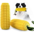 thumbnail image 1 of Durable Corn Dog Chew Toy for Aggressive Chewers - Interactive Teething & Teeth Cleaning Toy for Small/Large Breeds (Non-Toxic Rubber), 1 of 8
