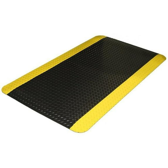 Durable Corporation 442S2436BK Diamond-Dek Sponge Anti-Fatigue Mats