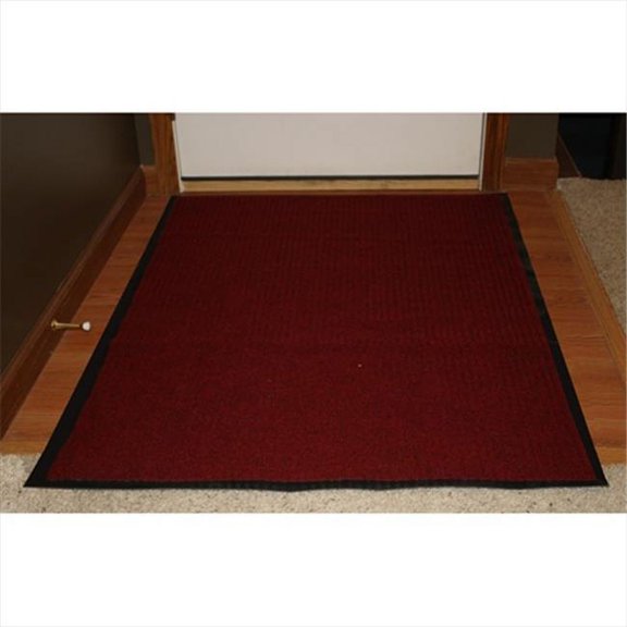 Durable Corporation 613S0048RD 4 ft. W x 8 ft. L Spectra Rib Entrance Mat in Red