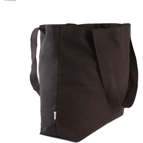 Durable Cotton 12oz Canvas Heavy Duty Grocery Bag Beach Tote Shopping Bag Multi Purpose Tote.